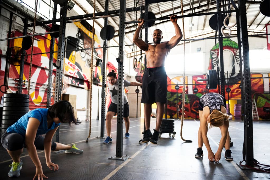 Crossfit class